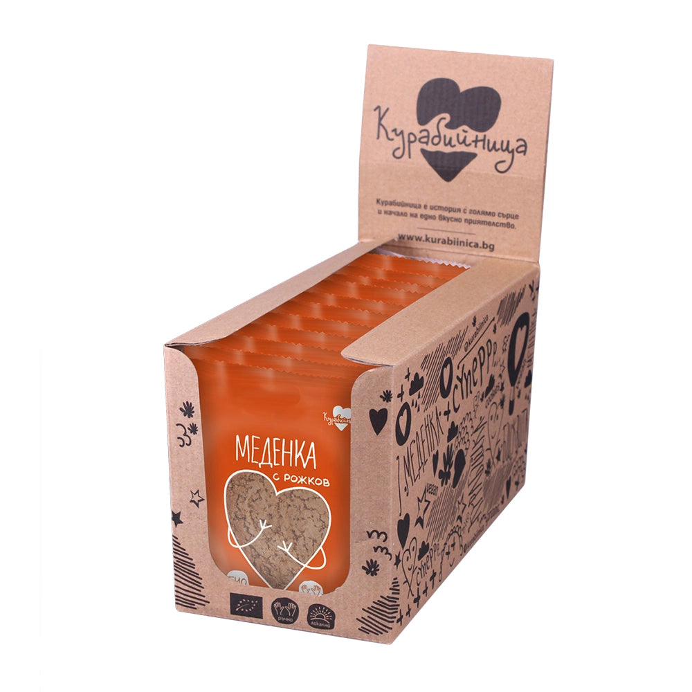 Био Меденка с Рожков, 60g, Курабийница