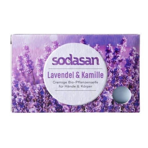 Био Сапун с Лавандула и лайка, Sodasan, 100 g