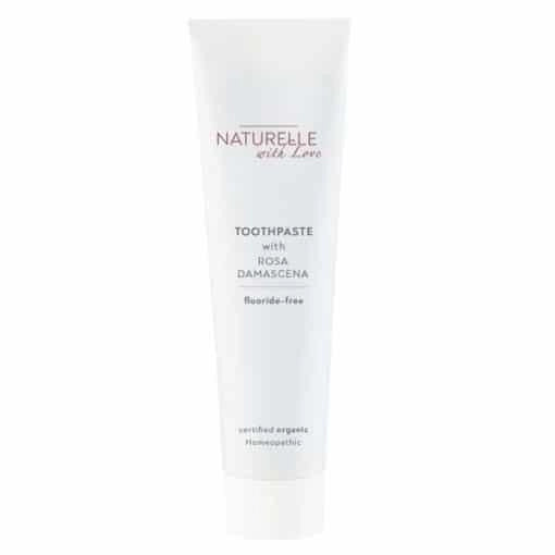 Хомеопатична Паста за Зъби с Роза Дамасцена, 65ml, Naturelle With Love 