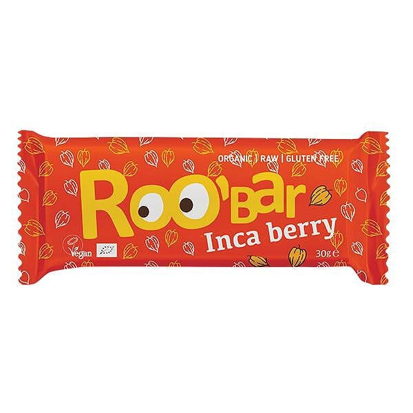 Био Суров Бар с Инка Бери и Портокал, 30g, Roobar 