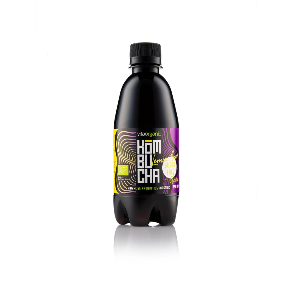 Био Комбуча Лимон Без захар, 330ml,  Vita Organic