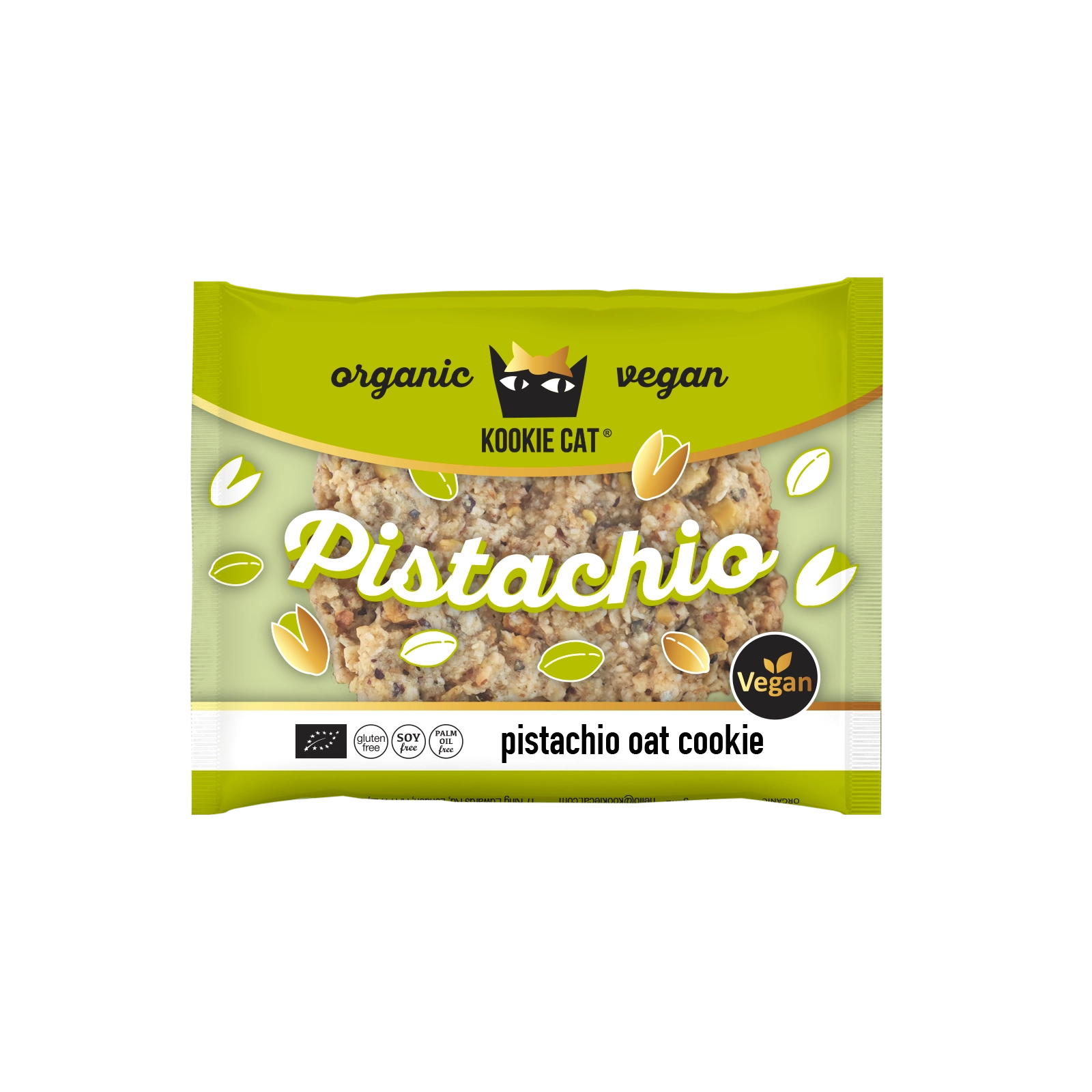 Био Курабийка Шамфъстък, 50g, Kookie Cat