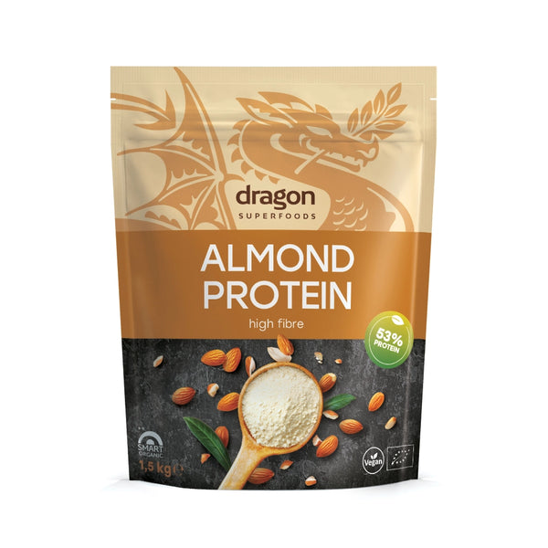 Био Бадемов Протеин на Прах 53%, 1,5kg, Dragon Superfoods