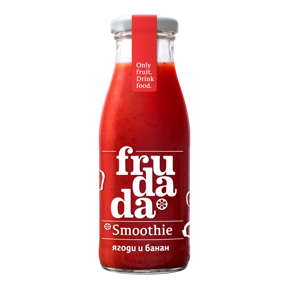Смути Ягоди и Банан 250ml, Frudada