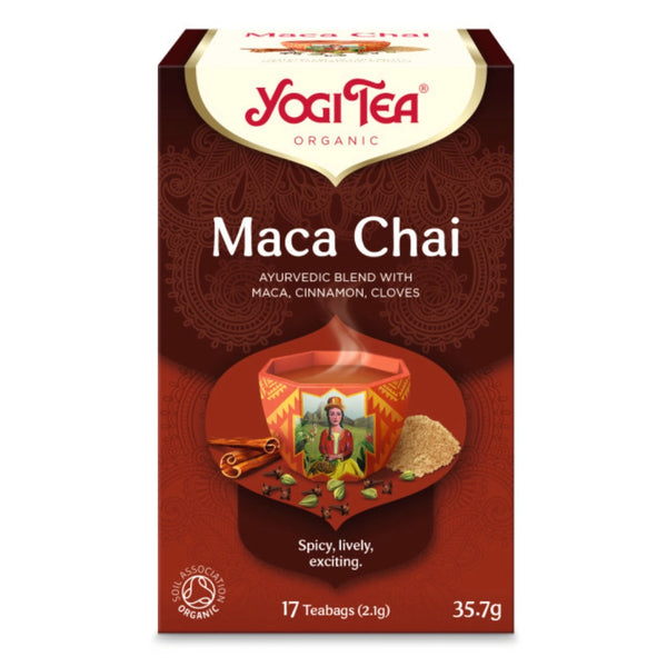 Био Аюрведичен Чай Мака, 17пак., Yogi Tea