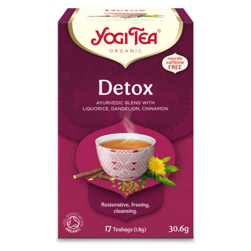 Био Аюрведичен Чай Детокс, 17пак., Yogi Tea