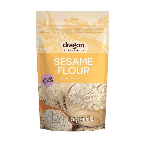 Био Брашно от Сусамово Семе, 200g, Dragon Superfoods