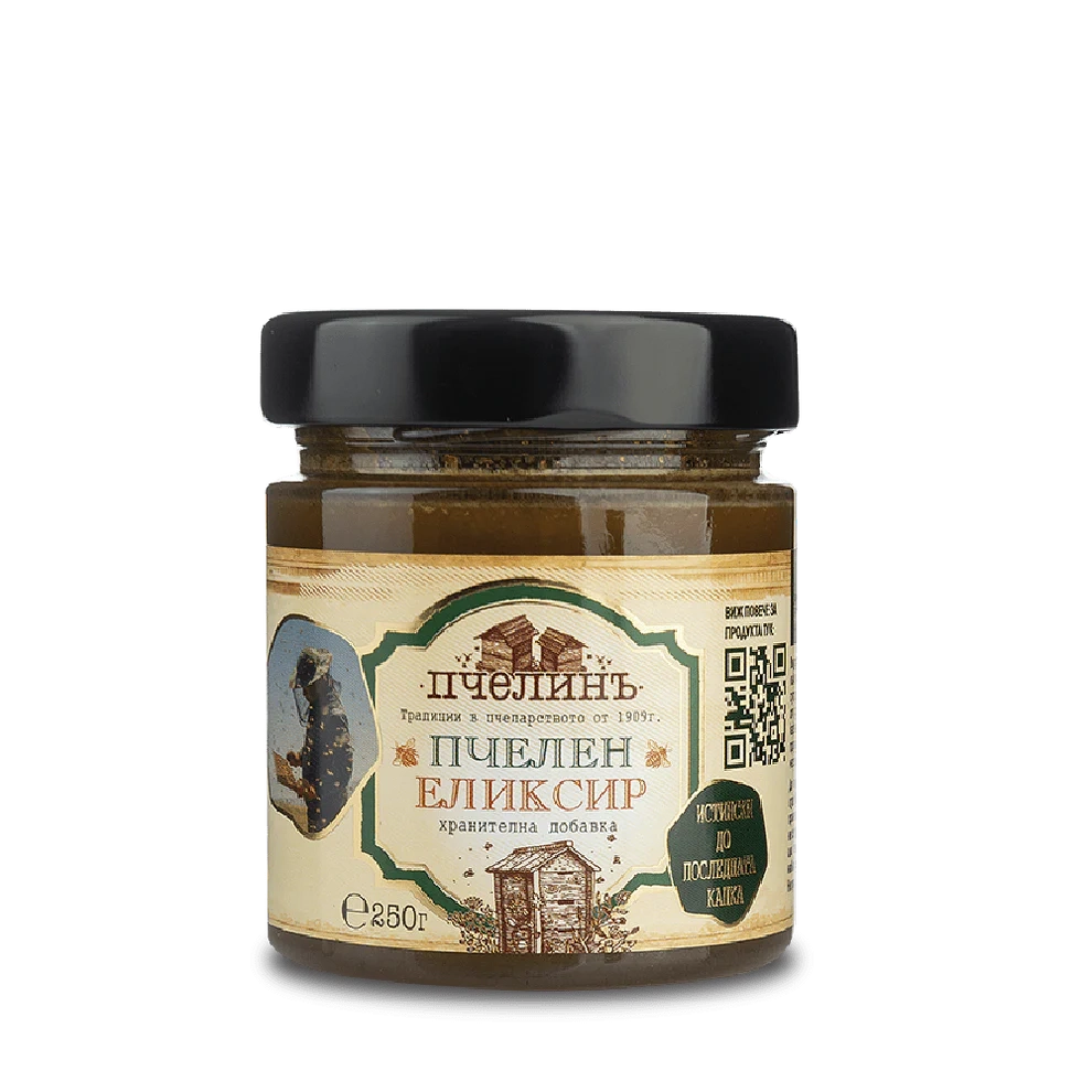 Пчелен елексир 4в1, 250g, Пчелинь