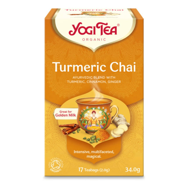 Био Аюрведичен Чай с Куркума, 17 пак., Yogi Tea