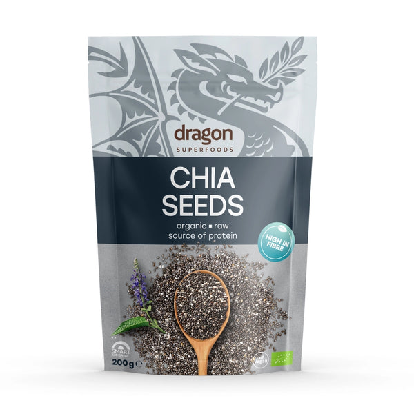 Био Чиа Семена, 200g, Dragon Superfoods
