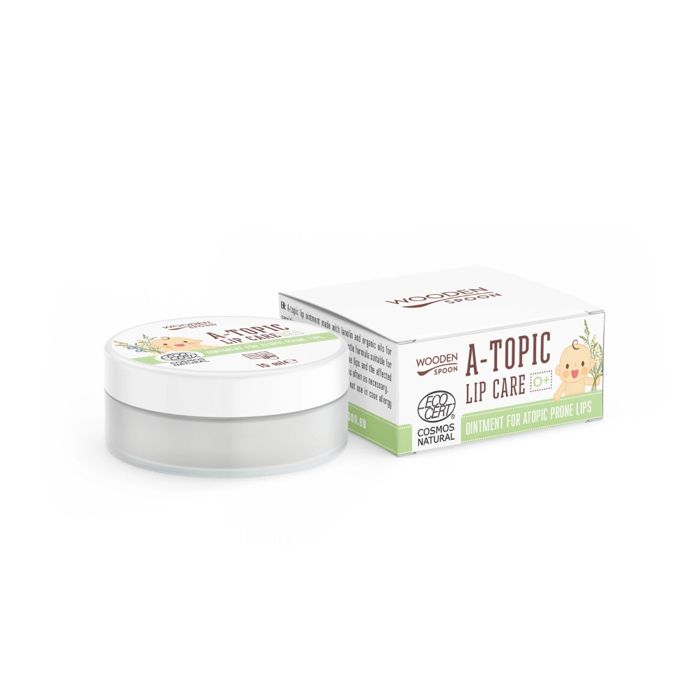 Балсам за устни A-topic, 15ml, Wooden Spoon