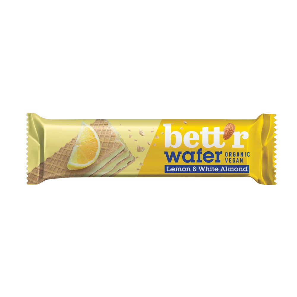 Био Вафла с Лимонов Крем, 30g, Bett'r
