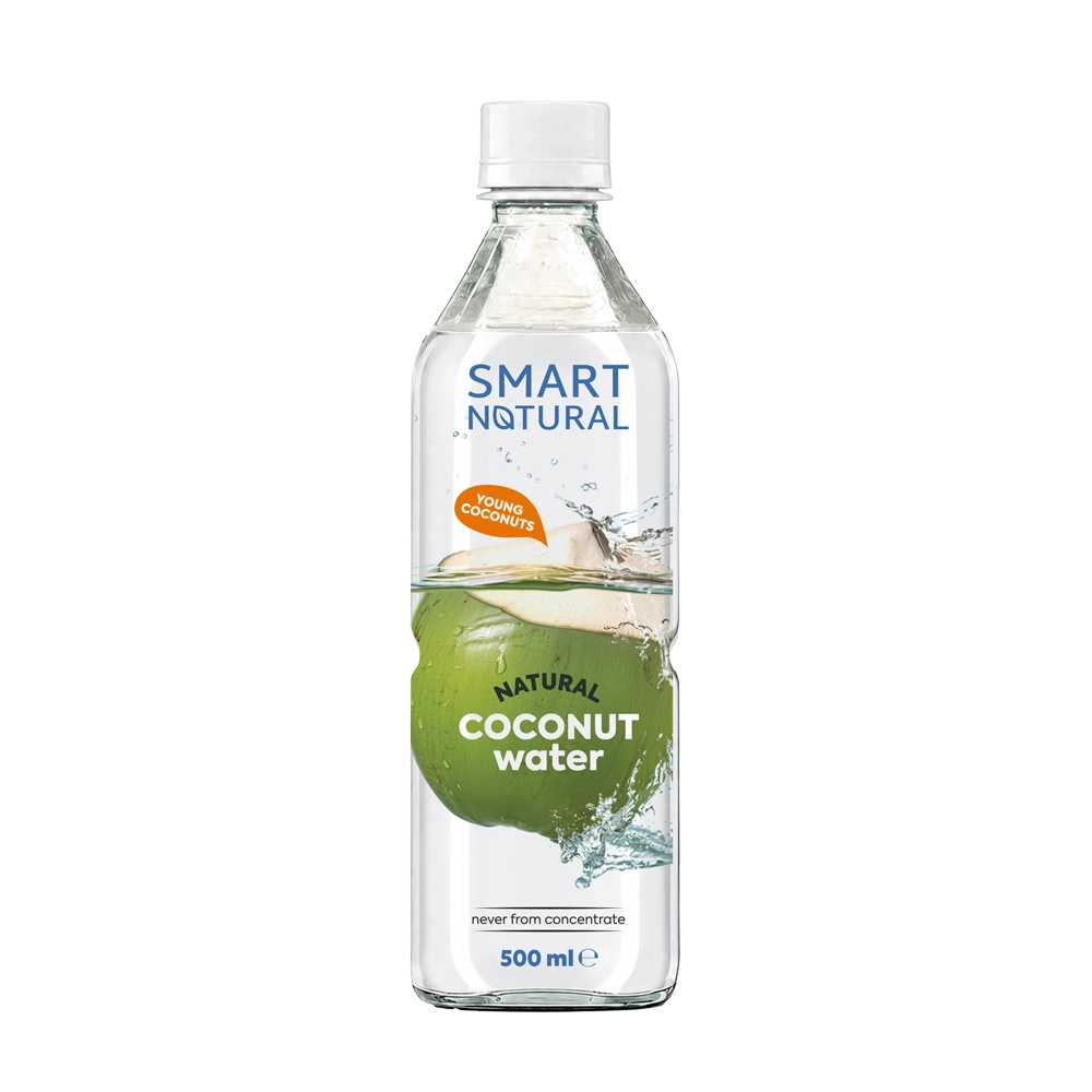 Кокосова вода, 500ml, Smart Natural КОНВ