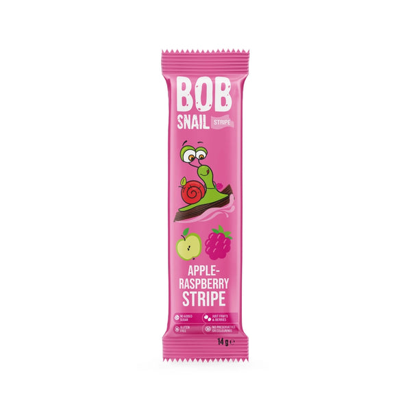 Плодов страйп - Ябълка и Малина, 14g, Bob Snail