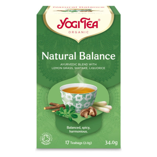 Био Аюрведичен Чай Естествен Баланс, 17 пак., Yogi Tea