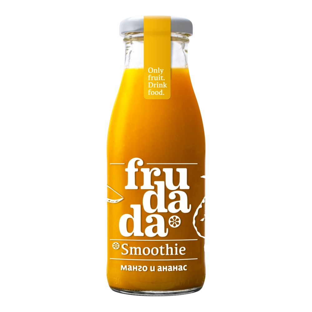 Смути Манго и Ананас, 250ml, Frudada