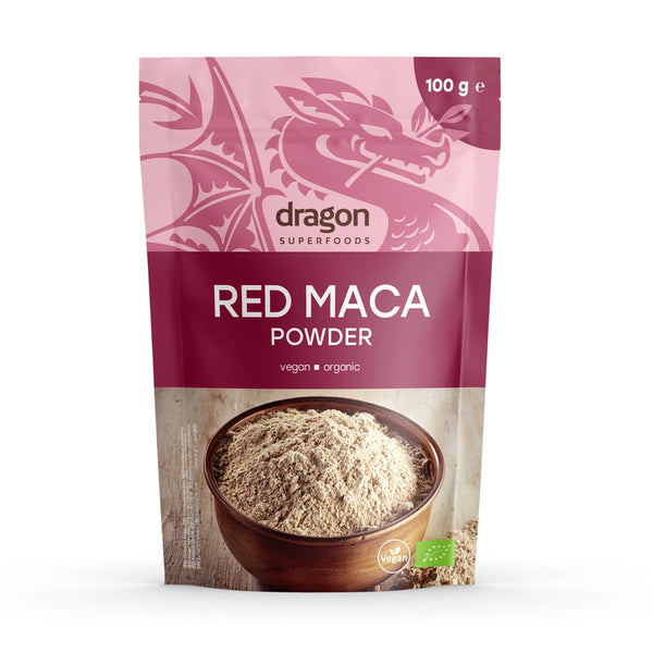 Био Мака Червена на Прах, 100g, Dragon Superfoods