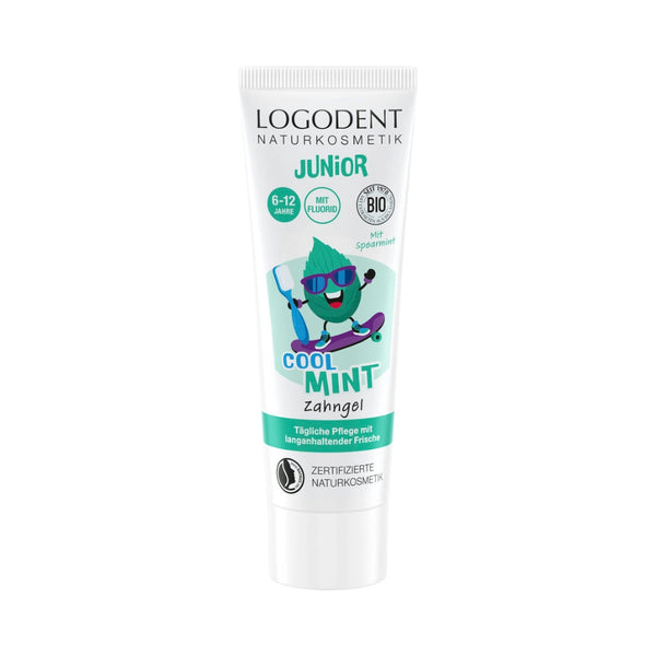 Био Детска гел-паста за зъби мента Cool Mint , 75ml, Logodent