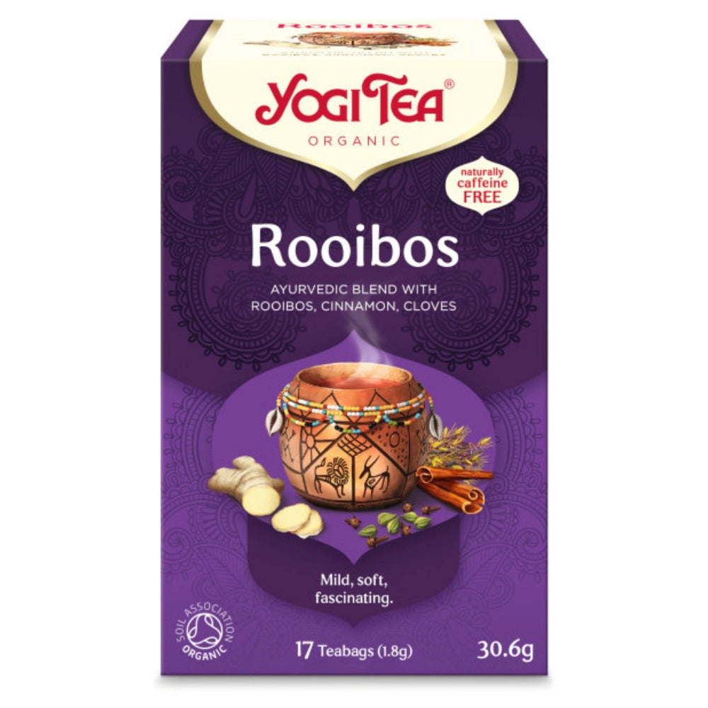 Био Аюрведичен Чай Йоги Ройбос, 17 пак., Yogi Tea