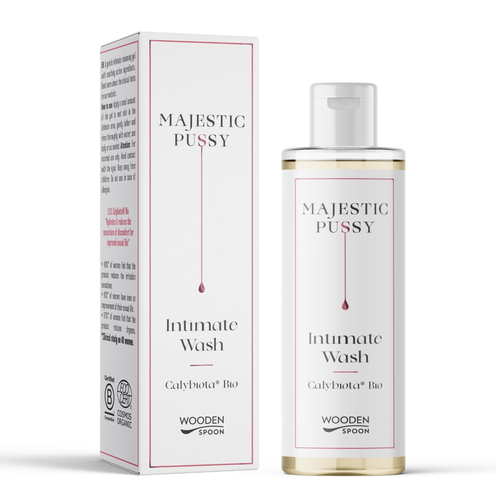 Интимен измиващ гел Majestic, 100ml, Wooden Spoon