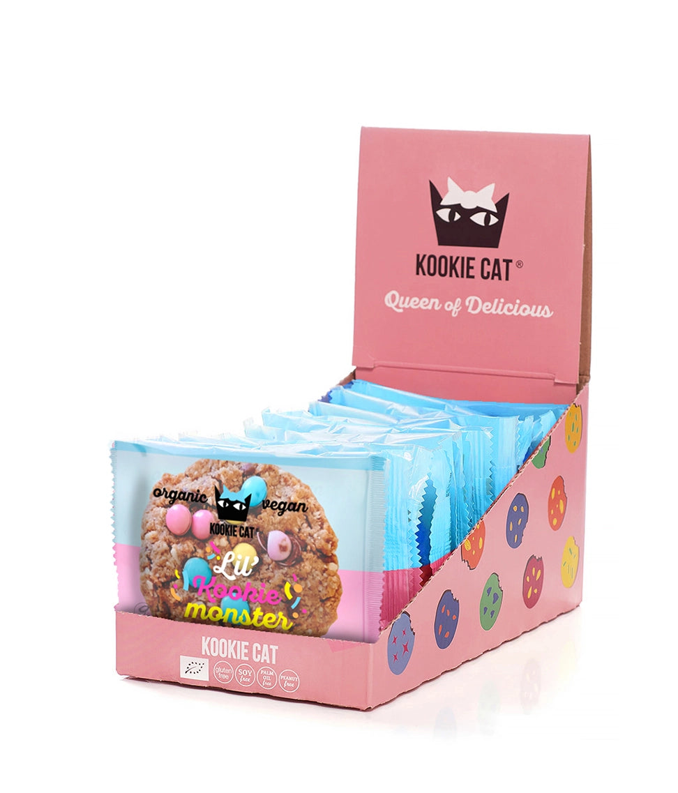 Био Детска Курабийка lil’kookie monster, 50g, Kookie Cat