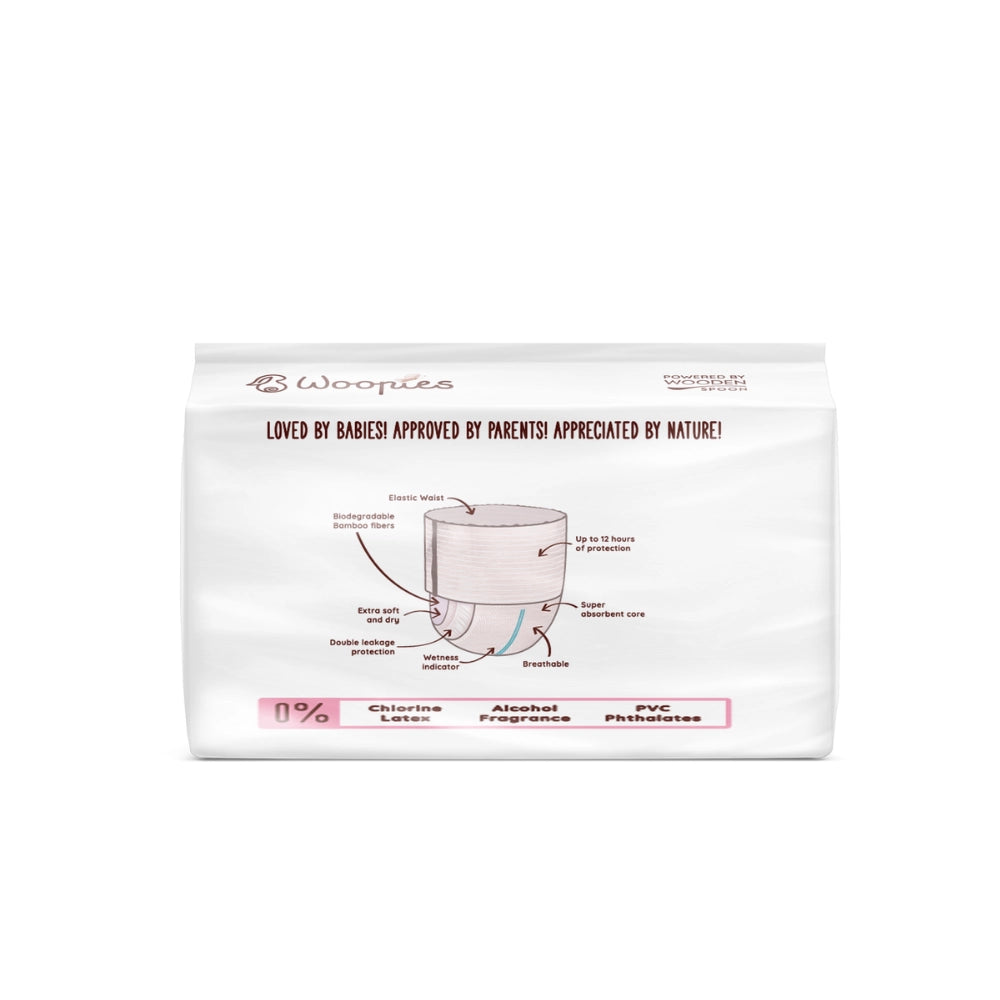 Бебешки гащички MEDIUM (9-14kg) х 30 Woopies