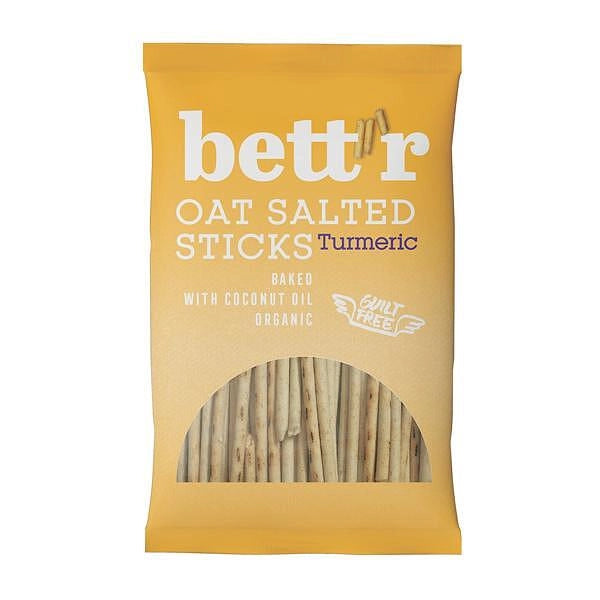 Био Овесени Солети с Куркума, 50g, Bett'r