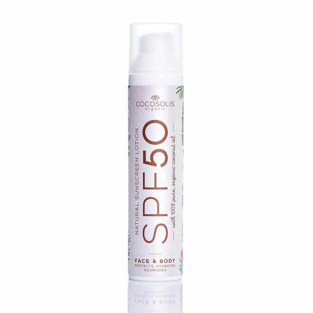Слънцезащитен лосион Natural Sunscreen Lotion SPF50,100ml, COCOSOLIS