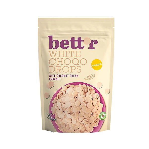 Био Капки "Бял" Шоколад, 200g, Bett'r
