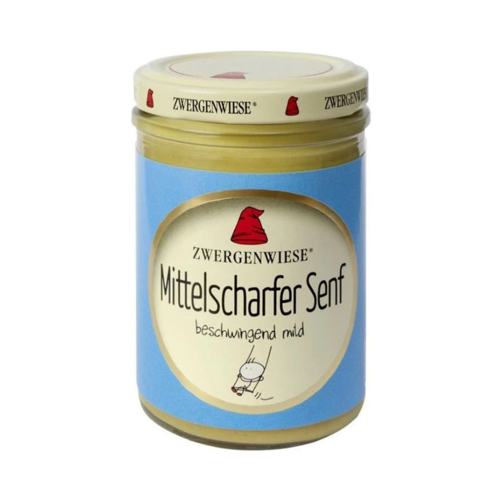 Био Горчица, средно люта, 160ml, Zwergenwiese