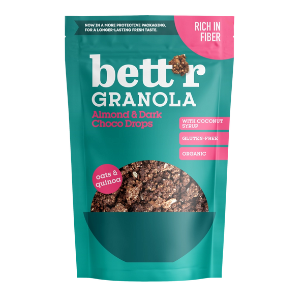Био Гранола с Бадем и Шоколад, 300g, Bett'r