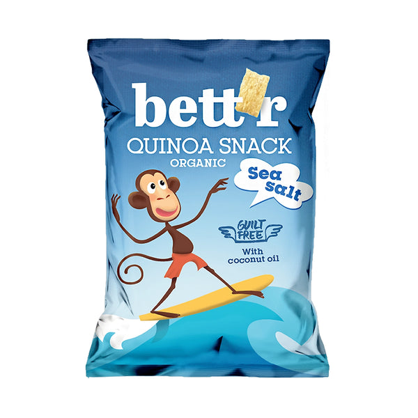 Био Снакс с Киноа с Морска Сол, 50g, Bett'r