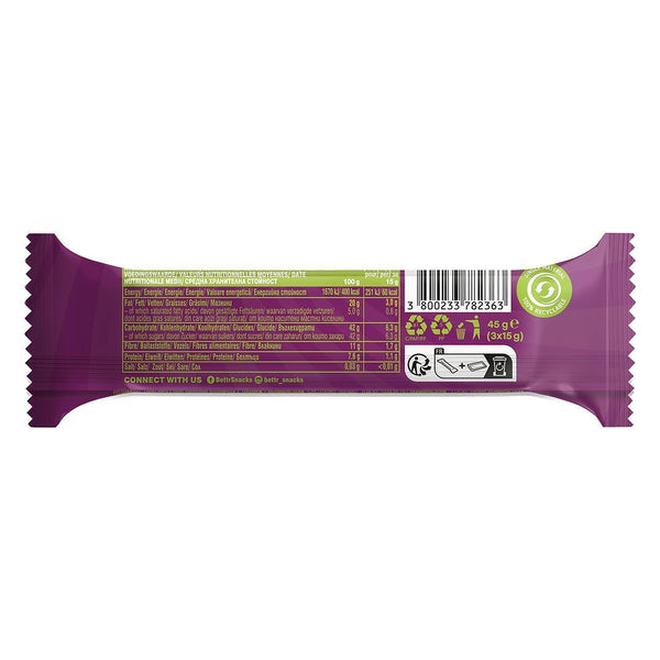Био Плодови Топчета с Пълнеж  Шамфъстък (3x15g), Bett'r