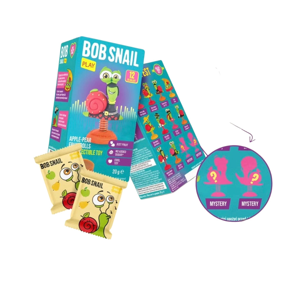 Плодово Руло 20g + Играчка, Eat & Play, Bob Snail