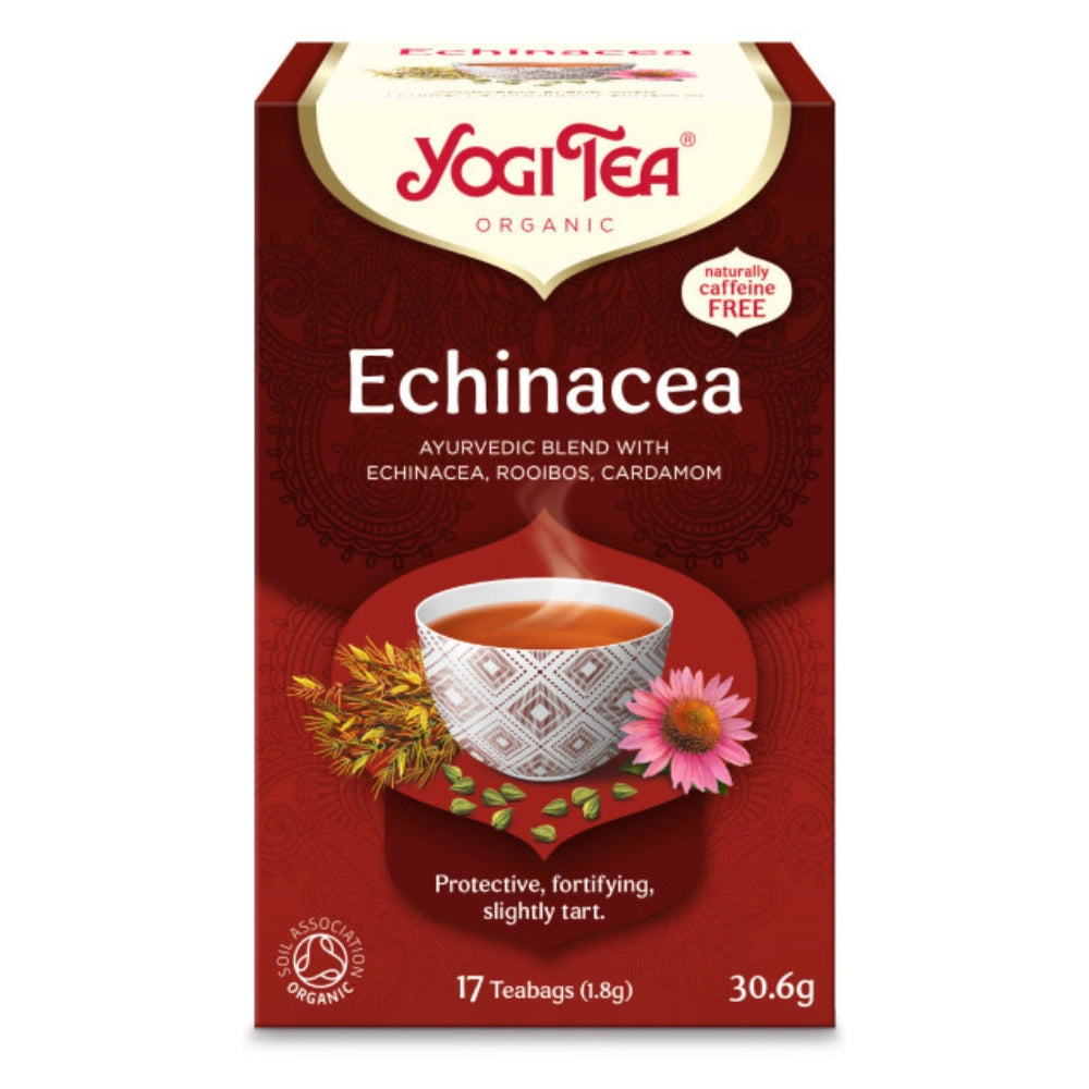 Био Aюрведичен Чай Ехинацея, 17 пак., Yogi Tea