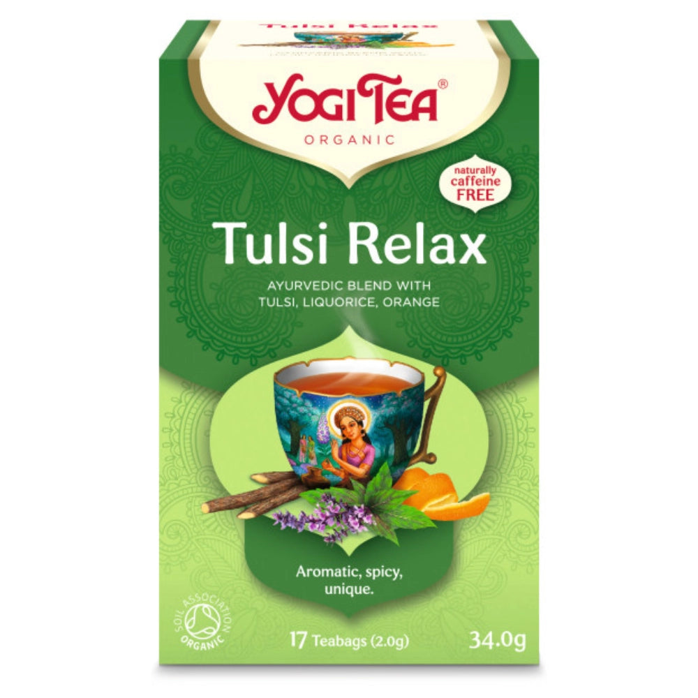 Био Чай Тулси Релакс, 17 пак, Yogi Tea