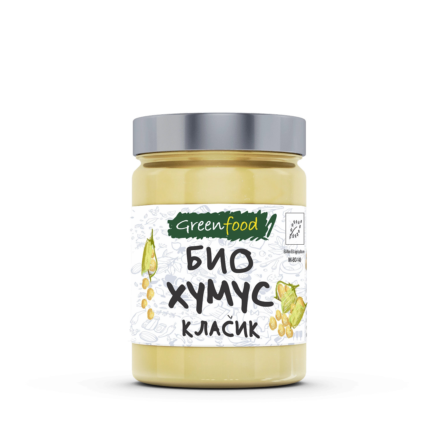 Био Хумус Класик, 280g, Green Food